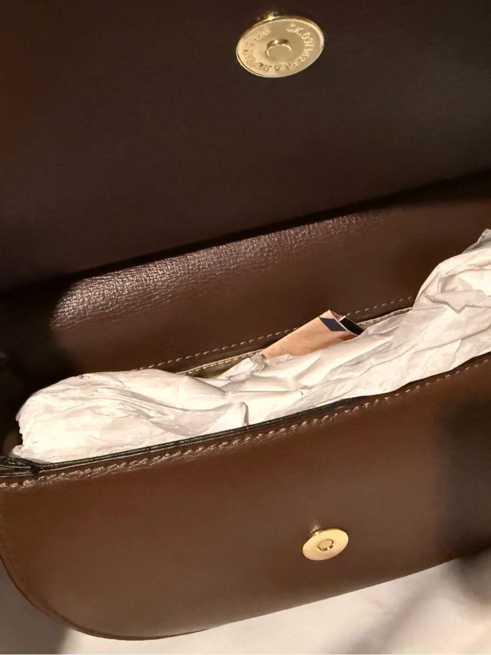Karl Lagerfeld Brown K/Signature Suede Shoulder Bag